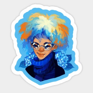 Sapphire Sticker